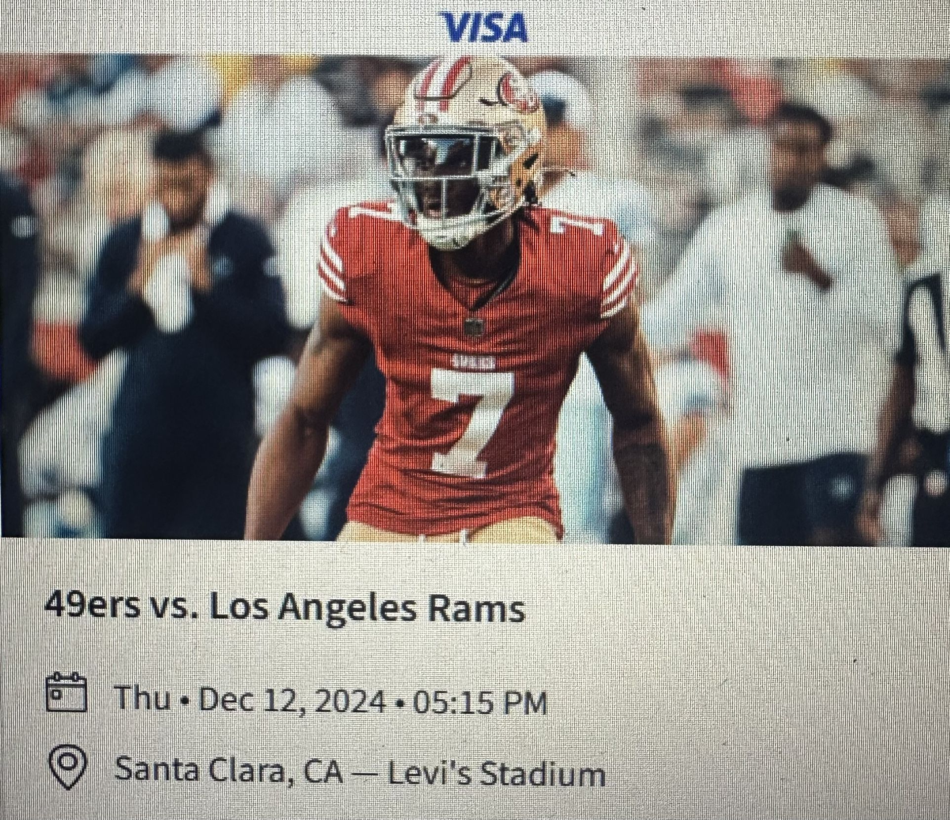 Niners Tickets. Great Seats