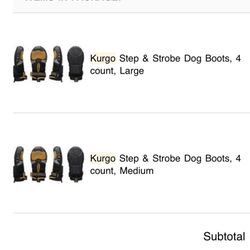 KURGO Doggie Booties - $50 Each Set