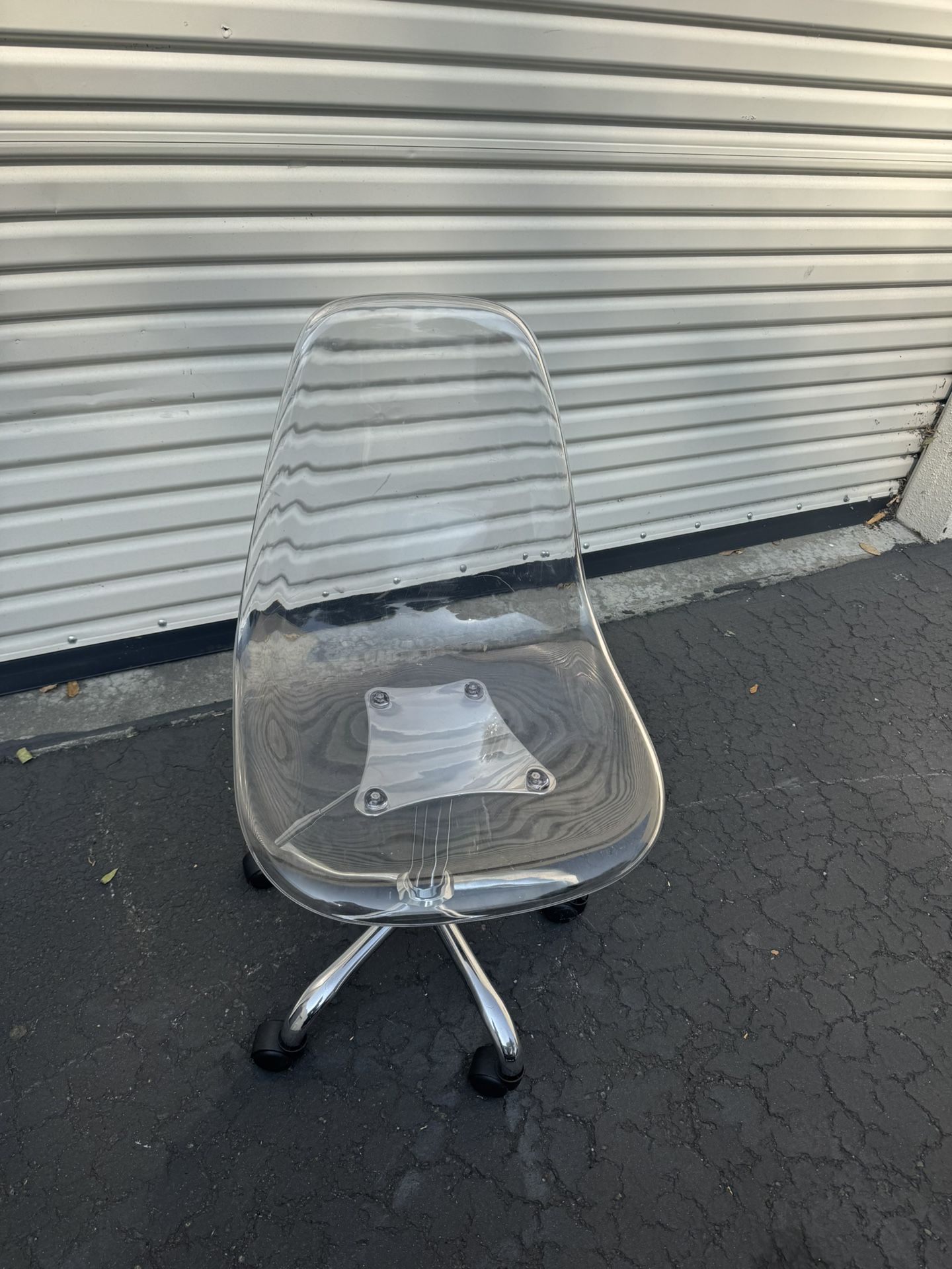 Desk Chair, Clear