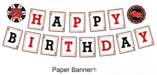 Casino party decoration bundle