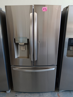 LG French Door Fridge – Stainless, Ice/Water Dispenser