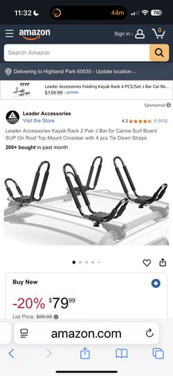 Kayak Roof Racks