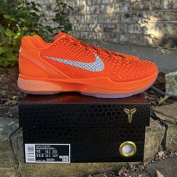 Nike Kobe 6 Protro “Total Orange” Size 12 Men’s 