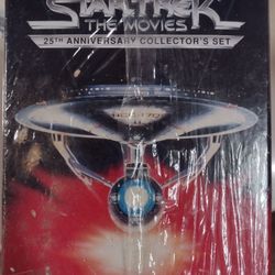 STAR TREK The Movie Collection 25th Anniversary Collector's Set - 6 VHS - 1997, Brand New, Still Sealed