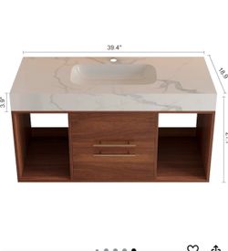 With Vanity sink