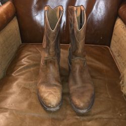 Rodeo drive men’s vintage brown leather boots size 8