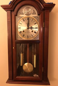 Wall clock waltham wind up