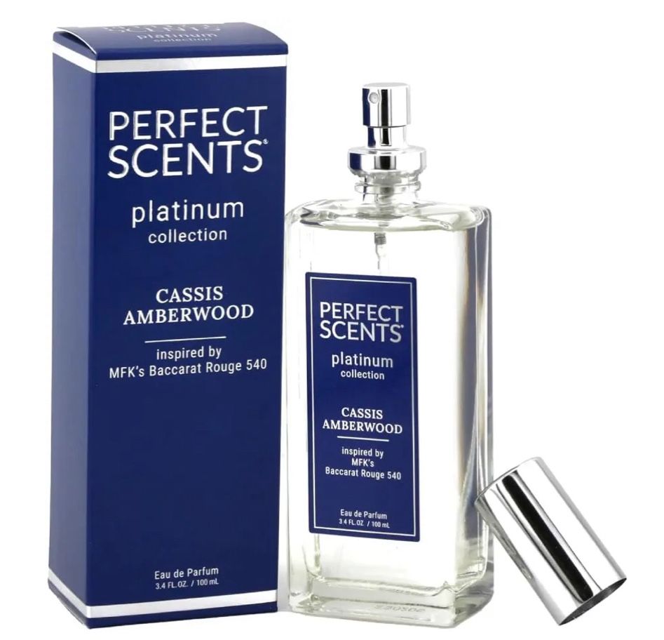 Perfect Scents CASSIS AMBERWOOD inspired by MFK's BR 540 Eau de Parfum 3.4 oz.