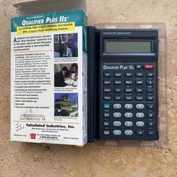 Qualifier plus IIx real estate master calculator