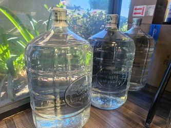 Glass Water Jug - 5 Gallon Glass Bottles Mountain Valley Springs