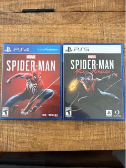 Spider-Man and Spider-Man Miles Morales PS4 PS5