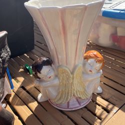 Angel Vase