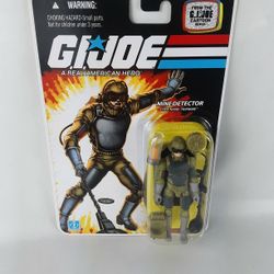 G.I. Joe Mine Detector Action Figure Sealed