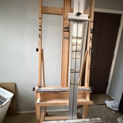 Two Easels And Oil Paint 