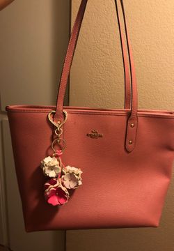 Coach purse pink