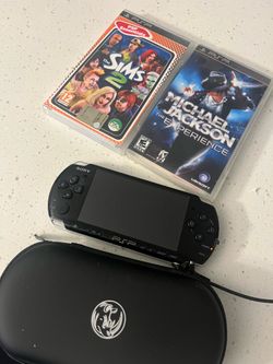 PSP 3001 PERFECT CONDITION WITH 2 GAMES & CASE