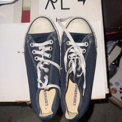 Navy Blue Converse 4 1/2 Women’s