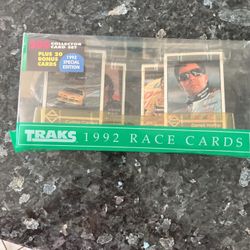 1992 TRAKS Race Cards- 220 Cards