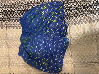 Nike Men’s Swim Trunks Blue Pattern Size XL