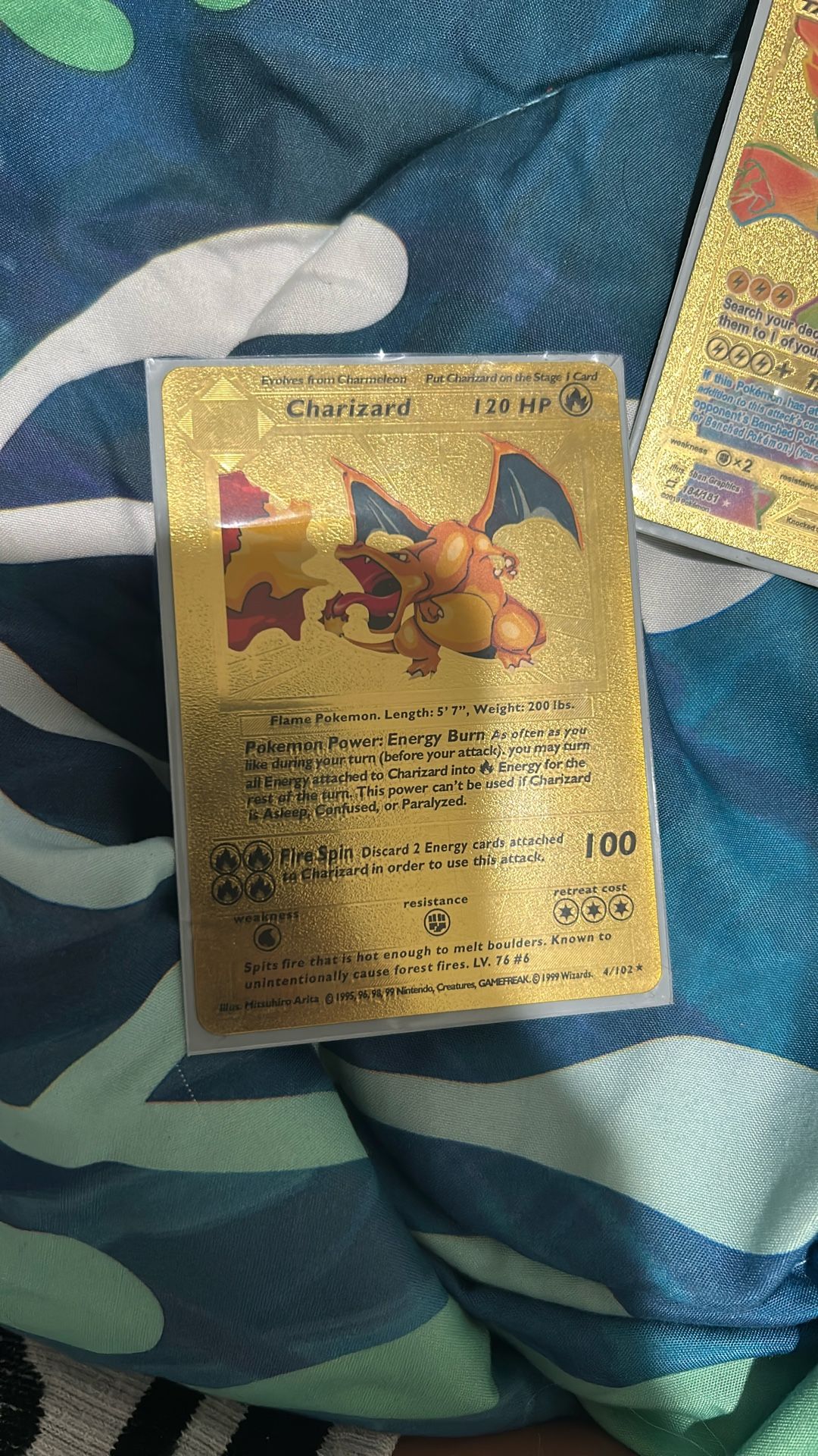 Charizard (OG) Pikachu&Zekrom