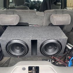 Rockford fosgate p2 subs and amp