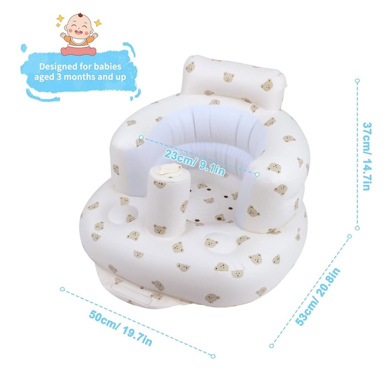 Inflatable Baby Seat 3 Month And Up