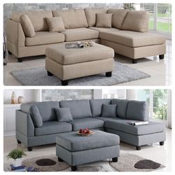 3-Pcs Sectional