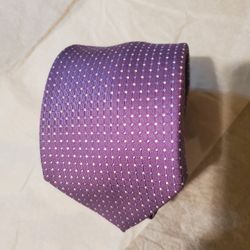 English Laundry Purple All Silk Necktie 