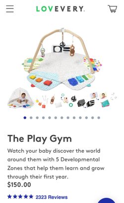 Lovevery play gym Excellent Condition with a surprise freebee
