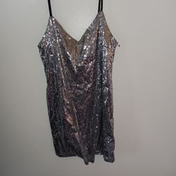 Sequence Spaghetti Strap Dress 