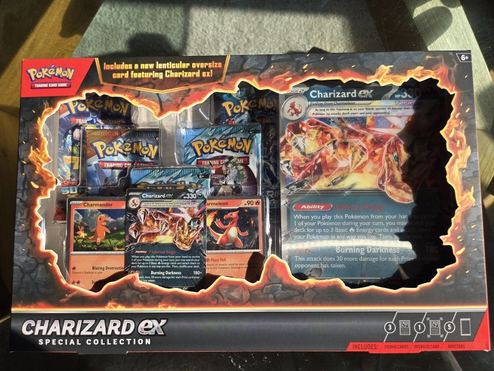 Charizard Ex Special Collection Box