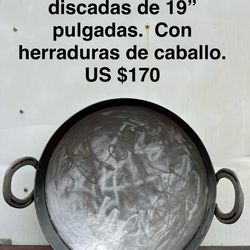 Discos de arado para Discadas de 19 pulgadas y más grandes