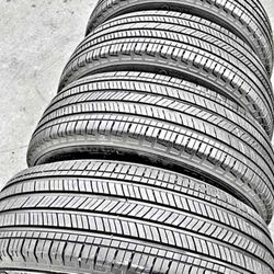 225-60R18 vendo set de llantas Michelin tires usadas en perfecta condición 80%Life🚀🚗✅