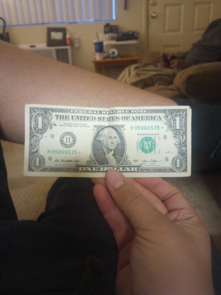 RARE $1 Bill Star series 2013 H0(contact info removed)