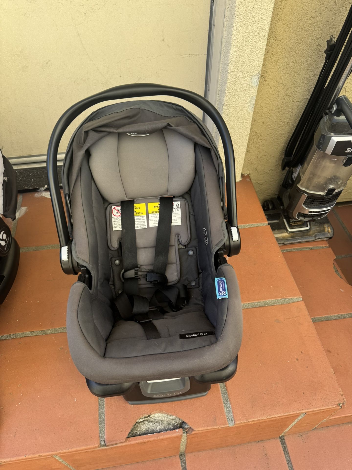 Two Seater Stroller with car seat