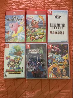 Nintendo switch games brand new