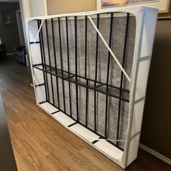 Queen Size Metal Box Spring W/Cover 