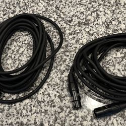 XLR Cables (mic cables) 