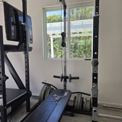 Marcy Squat Rack, Gym Equipment,  No Weights Include 