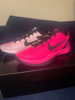 8 US Nike Kobe 6 Protro Kay Yow Think Pink