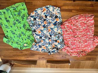 Priced SEPARATELY: Youth Boys XL & XXL Summer Vacation Beach Hawaiian Shirts