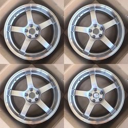 New Set 19 Inch Advan Racing GT Style Wheels Rims 19x8.5 +35 (5x112) CB: 66.6