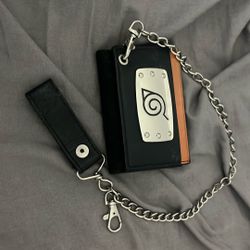 Naruto Wallet With Chain