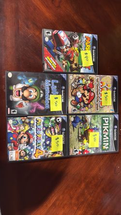 Nintendo GameCube Games Lot of 5