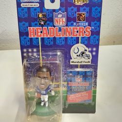 Marshall Faulk Headliners Indianapolis Colts NFL 1996 Sealed