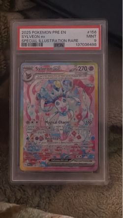 Psa 9 sylveon Prismatic evolution