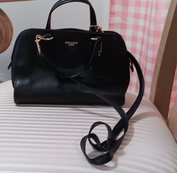 Coach Small Satchel with Handles and Crossbody  strap