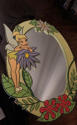 Disney Tinker bell bedroom wall Mirror