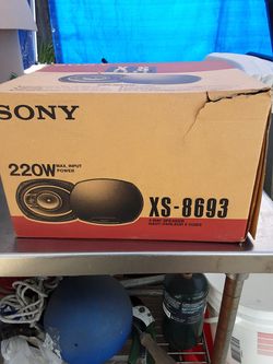 Sony 3 Way Speaker XS 8693