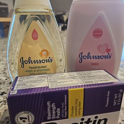 *pending Pickup*Baby Shampoo, Lotion & Diaper Balm 